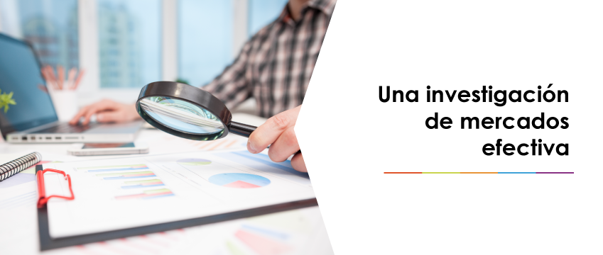 Una investigación de mercados efectiva